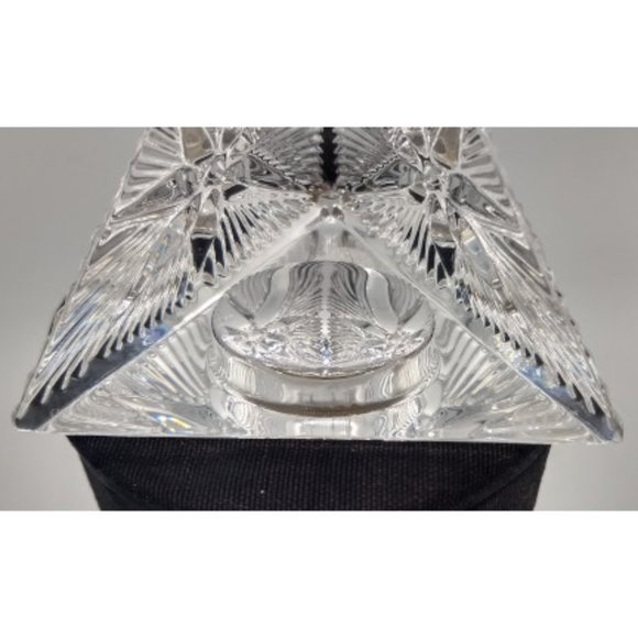 Waterford Crystal Star of Hope Pyramid Desk Clock - Picture 6 of 6